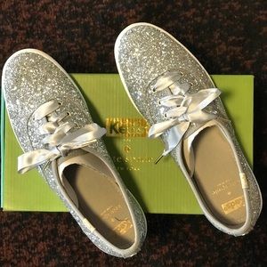 Keds® x kate spade new york glitter sneaker
